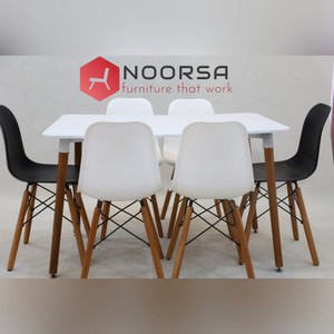 میز و صندلی نهار خوری 6 نفره چوبی