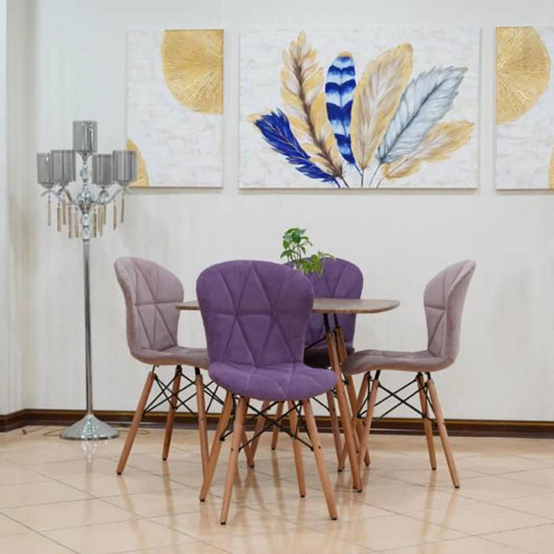 میز و صندلی نهار خوری چهار نفره ماهور