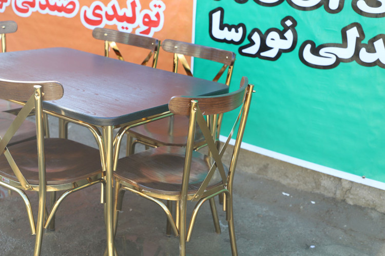میز و صندلی ناهارخوری 6 نفره تونت لهستانی