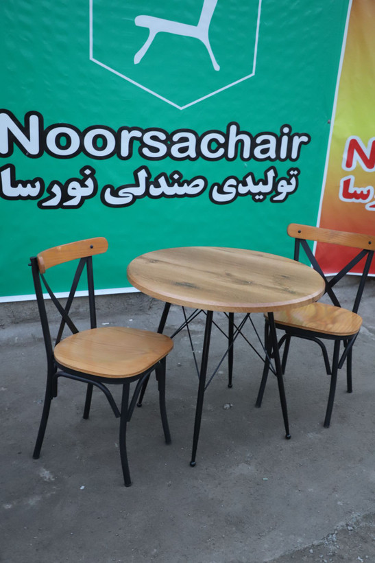 ست میز و صندلی ایفلی برای کافه و رستوران
