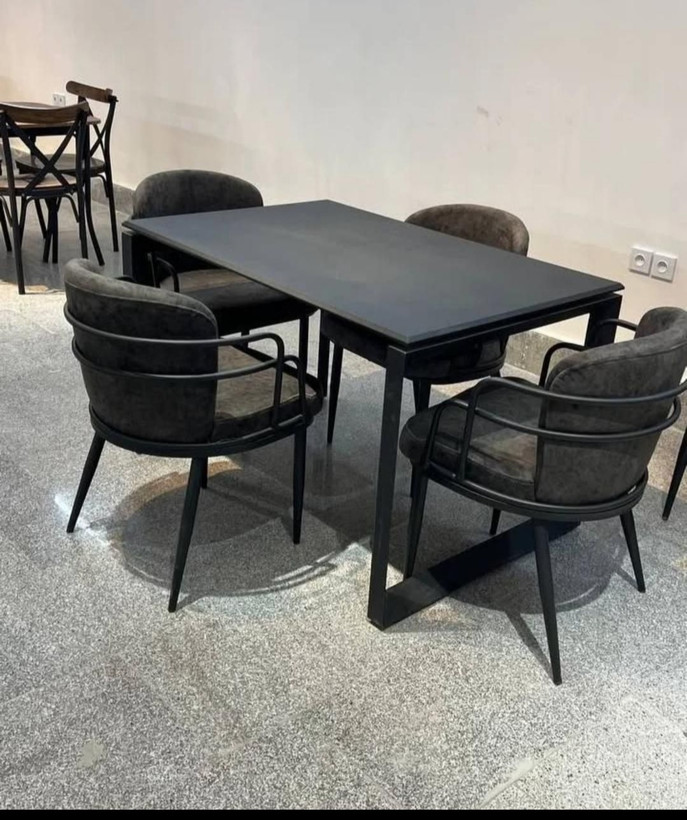 میز و صندلی ناهارخوری ۴ نفره میز 80*120