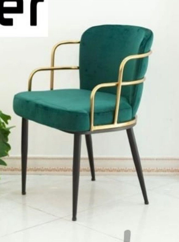 صندلی پلانتر دسته فورتیک ( طلایی )